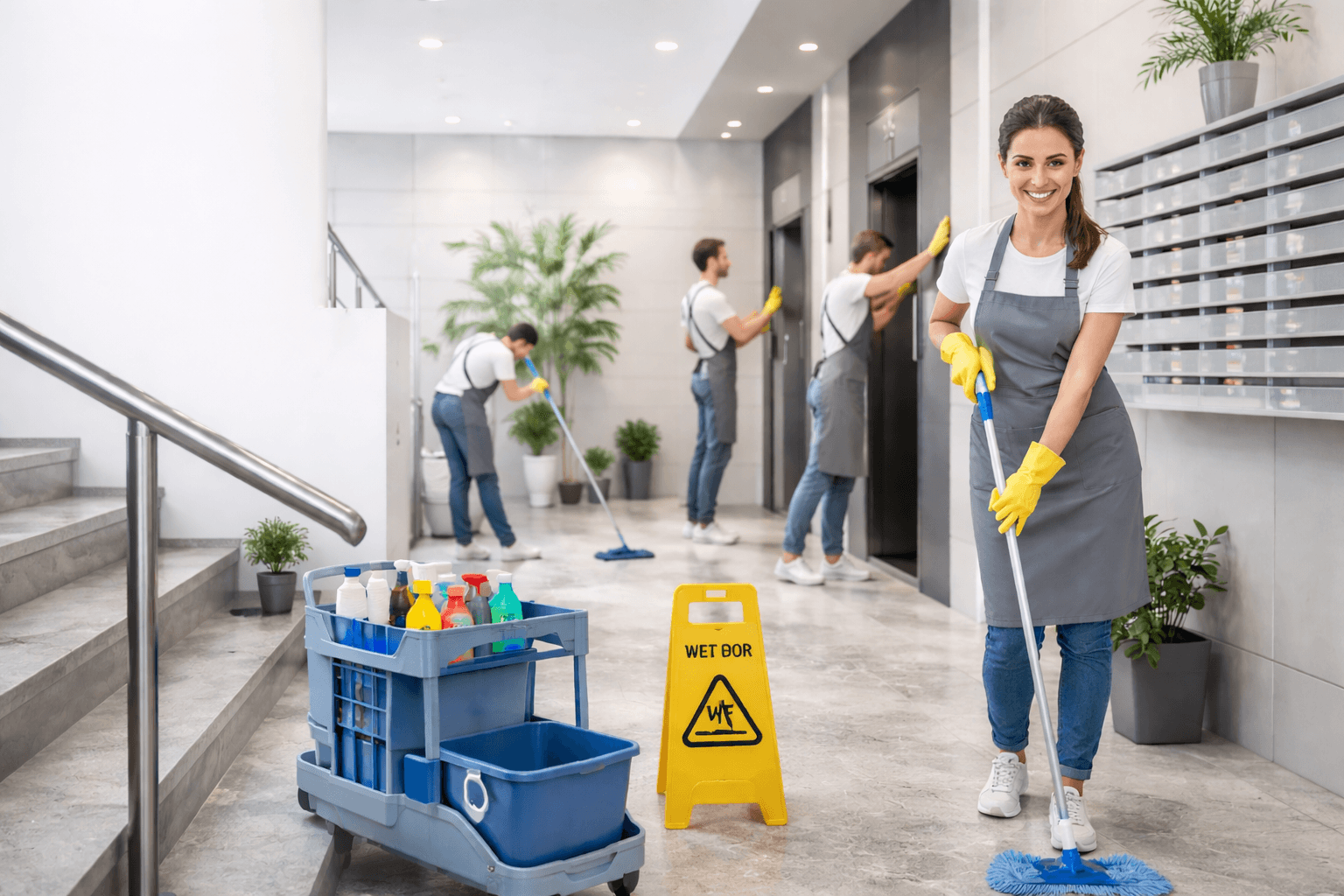 Καθαρισμοί Πολυκατοικιών